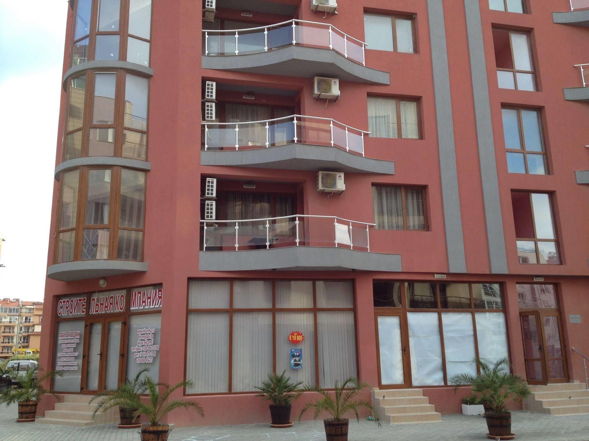 Ferienwohnung Arizona Del Mar Pomorie Exterior foto