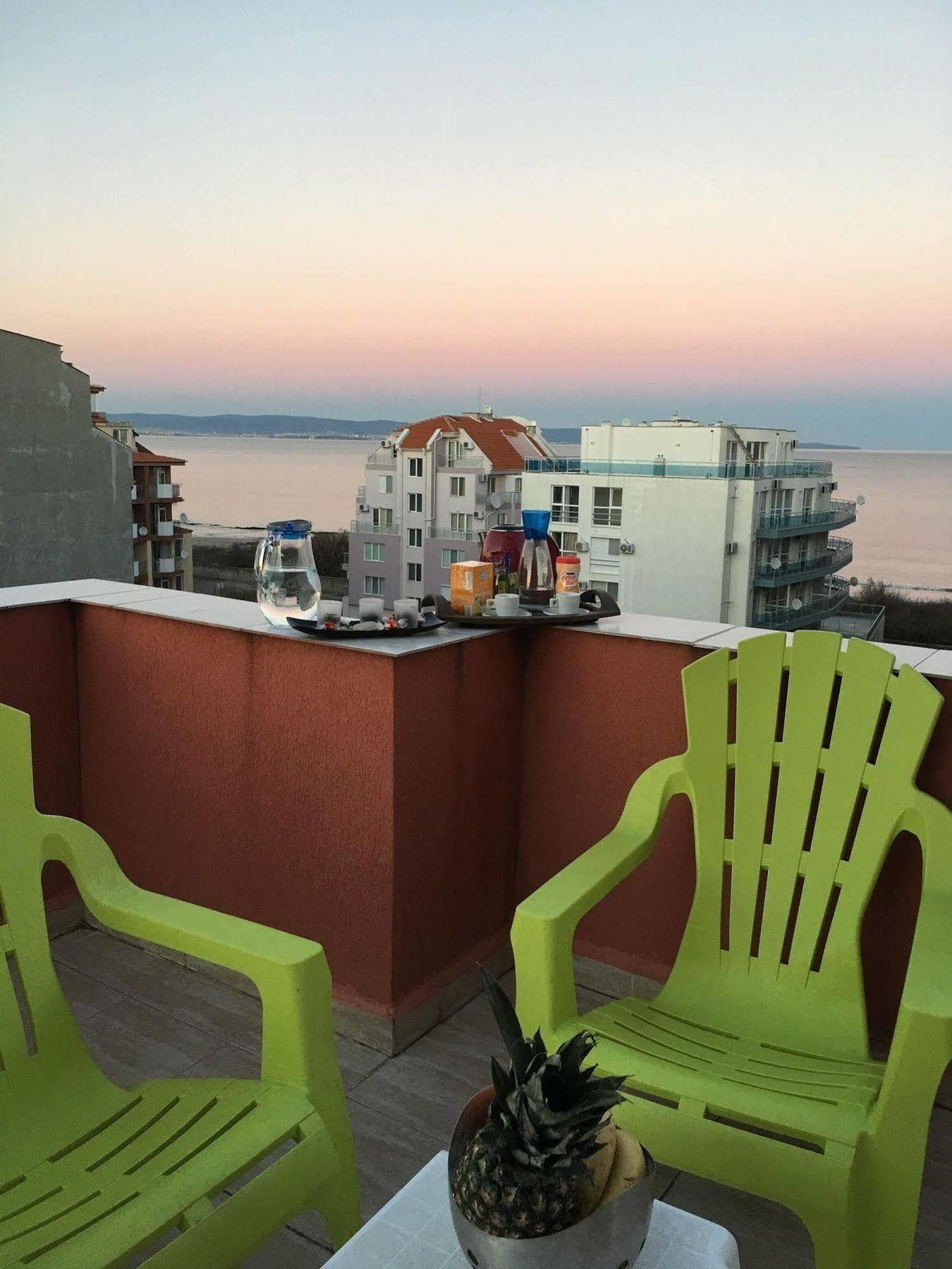 Ferienwohnung Arizona Del Mar Pomorie Exterior foto